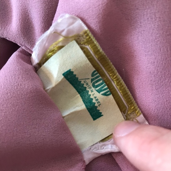 Vintage 70s Algo sheer dress - Picture 6 of 10